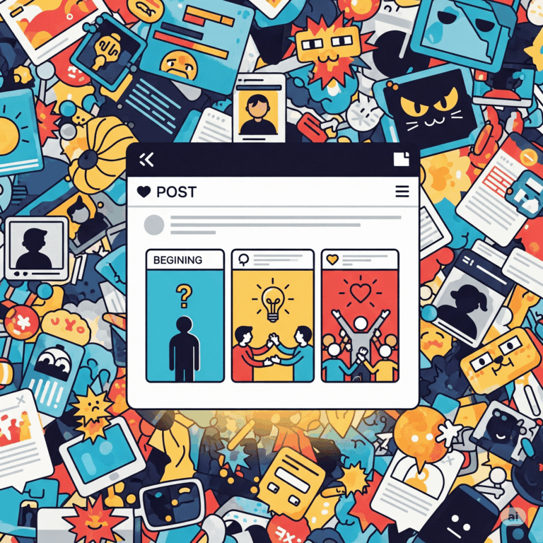 The Art of Storytelling in a Social Media World: Capturing Attention Online